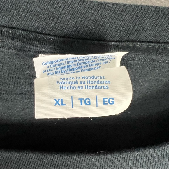 I'm Not The Step Dad I'm Dad That Stepped Up T-shirt, Men's Size XL Black - Picture 5 of 5